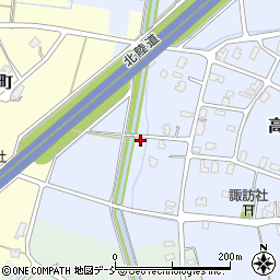 新潟県長岡市高見町1275周辺の地図