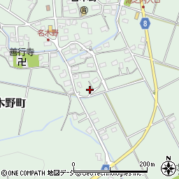 新潟県見附市名木野町3198周辺の地図
