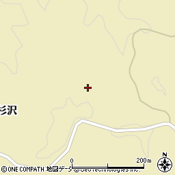 福島県二本松市杉沢狢久保周辺の地図