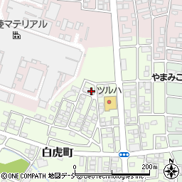 福島県会津若松市白虎町102周辺の地図