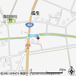 新潟県長岡市瓜生1917周辺の地図