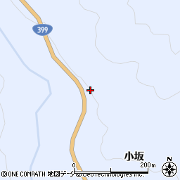 福島県双葉郡葛尾村葛尾小坂141-1周辺の地図
