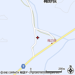 新潟県長岡市梅野俣697周辺の地図
