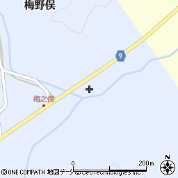 新潟県長岡市梅野俣515周辺の地図