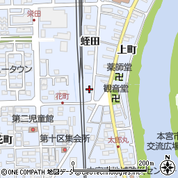 福島県本宮市本宮土樋32周辺の地図
