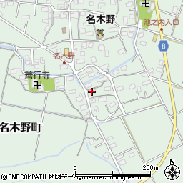 新潟県見附市名木野町3192周辺の地図