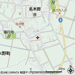新潟県見附市名木野町3190周辺の地図