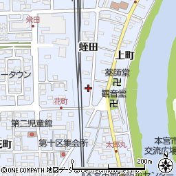 福島県本宮市本宮土樋32-2周辺の地図