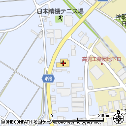 ネッツトヨタ越後　長岡本店周辺の地図