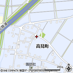 新潟県長岡市高見町1691周辺の地図