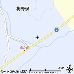 新潟県長岡市梅野俣569周辺の地図