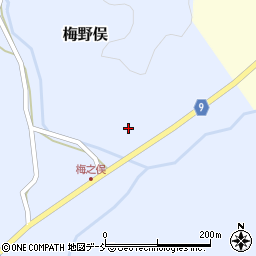 新潟県長岡市梅野俣573周辺の地図
