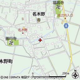 新潟県見附市名木野町3188周辺の地図