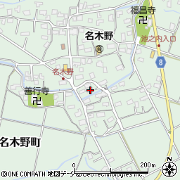 新潟県見附市名木野町3187周辺の地図