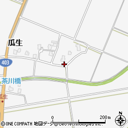 新潟県長岡市瓜生1142-4周辺の地図