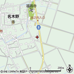 新潟県見附市名木野町3217周辺の地図