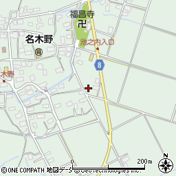 新潟県見附市名木野町3229周辺の地図