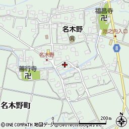 新潟県見附市名木野町3186周辺の地図