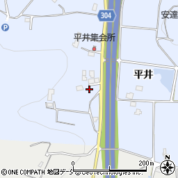 福島県本宮市本宮平井124-3周辺の地図
