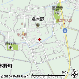 新潟県見附市名木野町3171周辺の地図