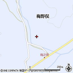 新潟県長岡市梅野俣581周辺の地図
