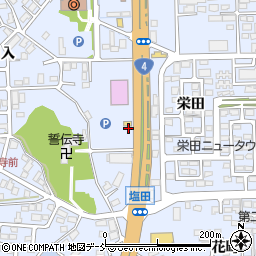 吉野家 ４号線本宮店周辺の地図