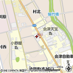 カーセブン　会津店周辺の地図