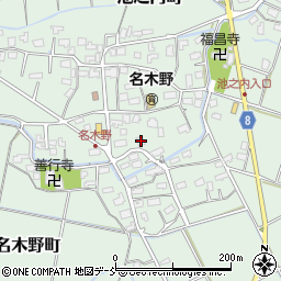 新潟県見附市名木野町3176周辺の地図