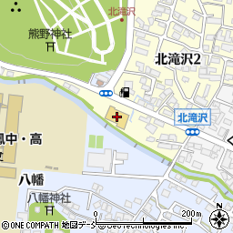 ツルハドラッグ会津滝沢店周辺の地図