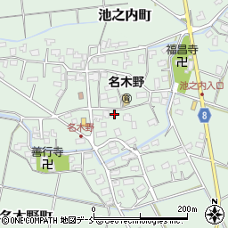 新潟県見附市名木野町3177周辺の地図