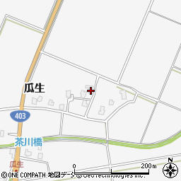 新潟県長岡市瓜生1124周辺の地図