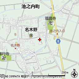 新潟県見附市名木野町3164周辺の地図