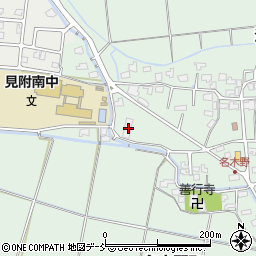 新潟県見附市名木野町2868周辺の地図