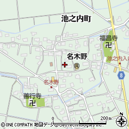 新潟県見附市名木野町3148周辺の地図