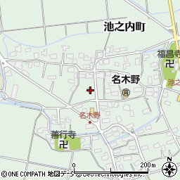 名木野町公民館周辺の地図