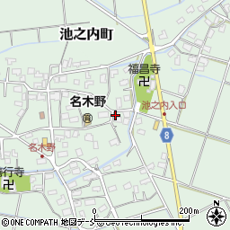 新潟県見附市名木野町3158周辺の地図