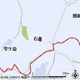 福島県南相馬市小高区下浦石倉周辺の地図
