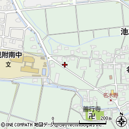 新潟県見附市名木野町2870周辺の地図