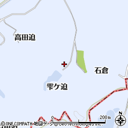 福島県南相馬市小高区下浦雫ケ迫周辺の地図