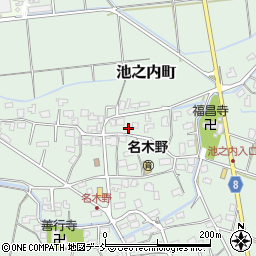 新潟県見附市名木野町3070周辺の地図