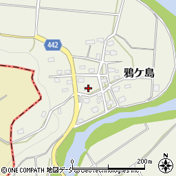 新潟県長岡市鴉ケ島240-1周辺の地図