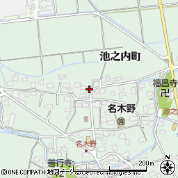 新潟県見附市名木野町3075周辺の地図