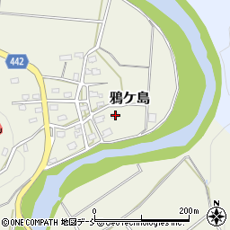 新潟県長岡市鴉ケ島254周辺の地図