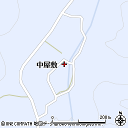 福島県大玉村（安達郡）玉井（中屋敷）周辺の地図