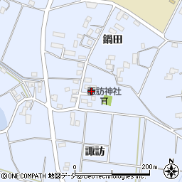 福島県本宮市本宮鍋田300周辺の地図