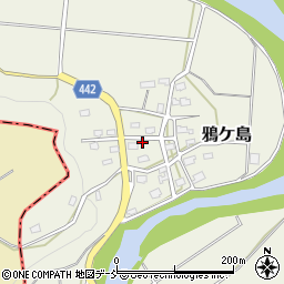 新潟県長岡市鴉ケ島238周辺の地図