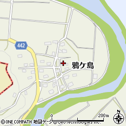 新潟県長岡市鴉ケ島248周辺の地図