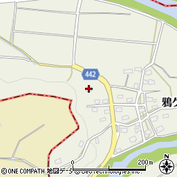 新潟県長岡市鴉ケ島186周辺の地図