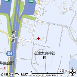 福島県本宮市本宮平井292-1周辺の地図