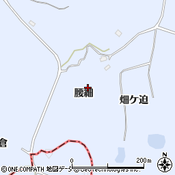 福島県南相馬市小高区下浦（腰細）周辺の地図